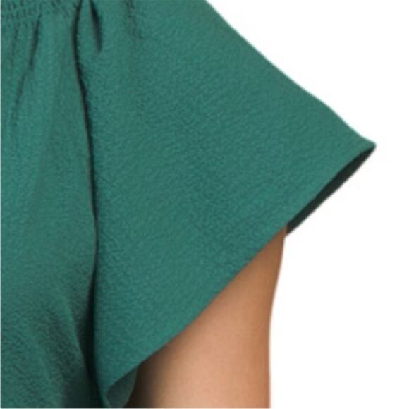 Calvin Klein Orange Flutter Sleeve Tiered Casual Dress Size 8 - Picture 3 of 11